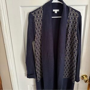 Navy Blue Charter Club Cardigan